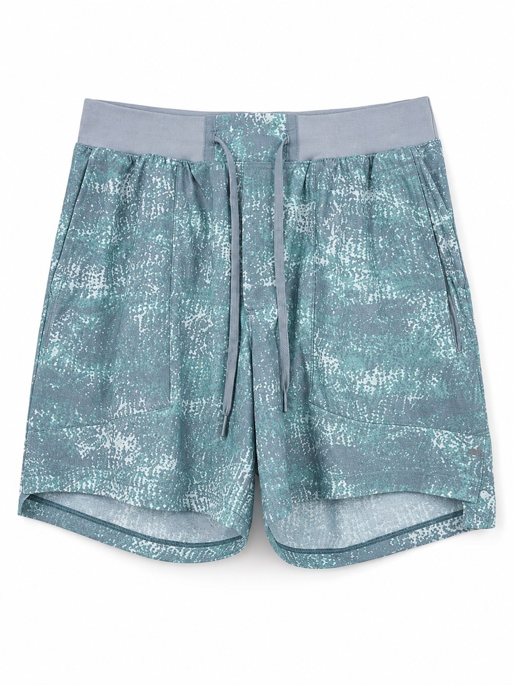 Lululemon men’s License to Train shorts 0671 5” XS unlined like new blue pattern